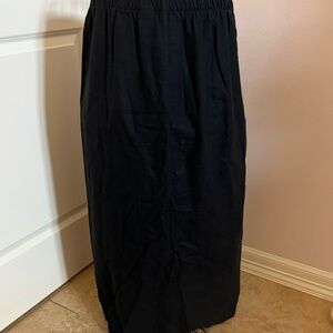 Susan Bristol Black Maxi Skirt